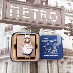 Fossil BQ3598 Dayle Three-Hand Date Stainless Steel Watch